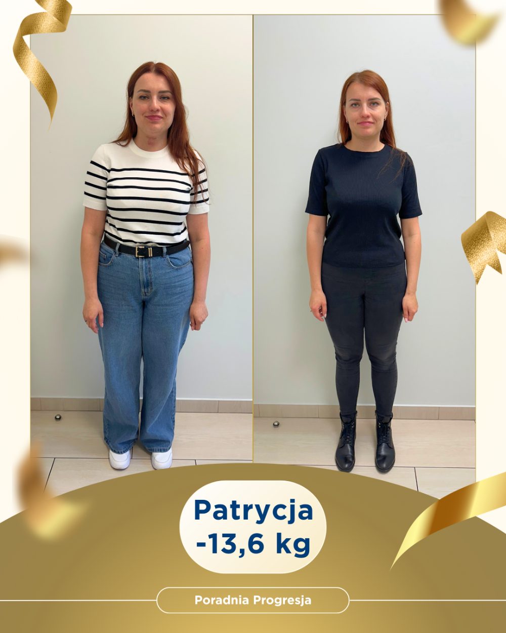 Patrycja −13,6 kg — przód